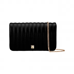 萧邦/Chopard ICE CUBE迷你链包 黑色绗缝小牛皮 | 95000-1059