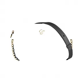 萧邦/Chopard HAPPY SPORT CAMERA包 黑色绗缝小牛皮 | 95000-1107