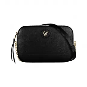 萧邦/Chopard HAPPY SPORT CAMERA包 黑色粒面小牛皮 | 95000-1110