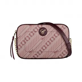 萧邦/Chopard HAPPY SPORT CAMERA包 波尔多红帆布 | 95000-1114