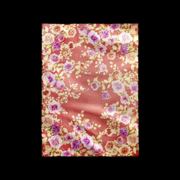 萧邦/Chopard ROSE DE CAROLINE披肩 珊瑚色 - 140 x 190 CM | 95005-0453