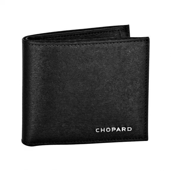 萧邦/Chopard CLASSIC小号钱包 黑色粒面小牛皮 | 95012-0345