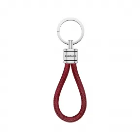 萧邦/Chopard CLASSIC RACING钥匙扣 红色橡胶 - 银色金属 | 95016-0268