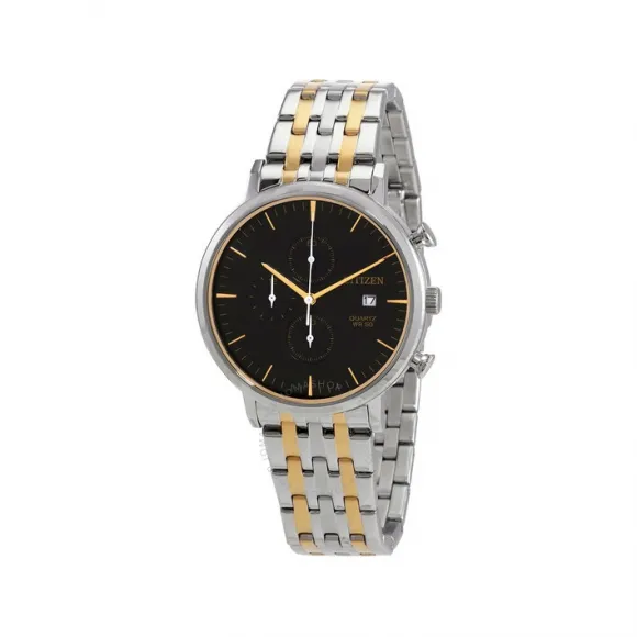 西铁城/Citizen 41 MM 不锈钢 石英机芯 男表 AN3614-54E