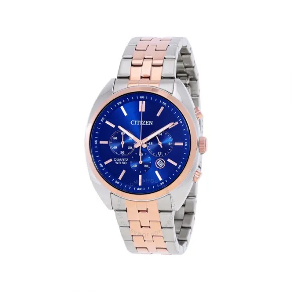 西铁城/Citizen  42 MM 不锈钢 石英机芯 男表 AN8216-50L