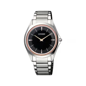 西铁城/Citizen 37MM 舒博&trade;钛间橘色   光动能 男表 AR5034-58E