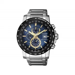 西铁城/Citizen 43MM 不锈钢间BIP   光动能 男表 AT8124-83M