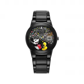 西铁城/Citizen Mickey Fiesta 系列 40 MM 不锈钢 光动能 男表 AU1095-57W