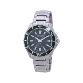 西铁城/Citizen Promaster Marine 44.5 MM 不锈钢 Eco-Drive 男表 BN0199-53X