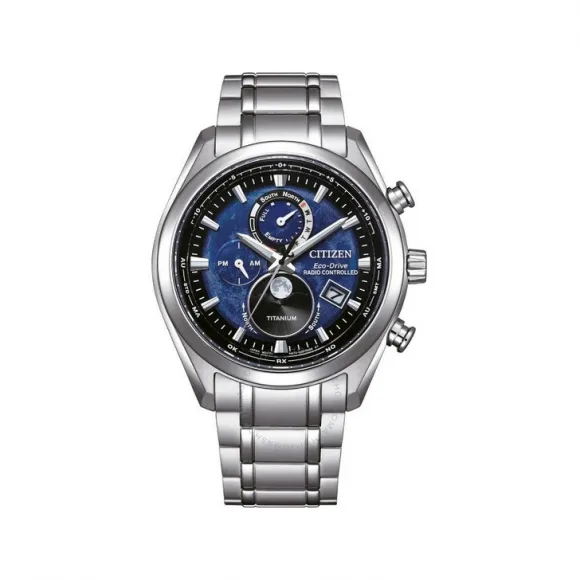 西铁城/Citizen Tsuki-Yomi A-T 43 MM 钛 Eco-Drive 男表 BY1010-81L