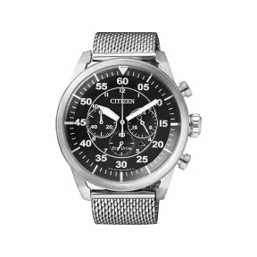 西铁城/Citizen 44.8MM 不锈钢   光动能 男表 CA4210-59E