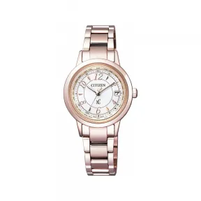 西铁城/Citizen xC 系列 钛，镀金 27.8 MM 太阳能石英 女表 EC1144-51C