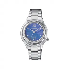 西铁城/Citizen 32.00MM 光动能机芯 不锈钢 女表 EM0510-88N