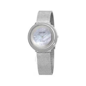 西铁城/Citizen L Ambiluna 32 MM 不锈钢 Eco-Drive 女表 EM0640-58D