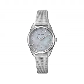 西铁城/Citizen 27 MM 不锈钢 Eco-Drive 女表 EM0681-85D