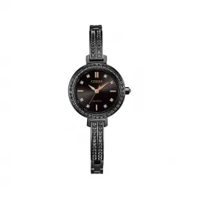 西铁城/Citizen 25 MM 不锈钢覆BIP 光动能 女表 EM0865-58E