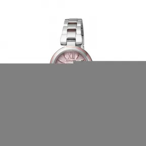 西铁城/Citizen xC 系列 不锈钢，硬涂层，镀金 24.5 MM 太阳能石英 女表 ES8134-52W