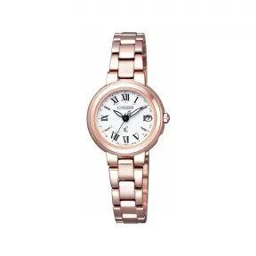 西铁城/Citizen xC 系列 不锈钢镀金 25 MM 太阳能石英 女表 ES9002-58A