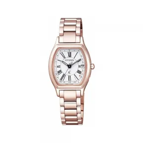 西铁城/Citizen xC 系列 钛，镀金 24.4 MM 太阳能石英 女表 ES9354-51A