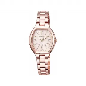 西铁城/Citizen xC 系列 不锈钢镀金 24.9 MM 太阳能石英 女表 ES9365-54W