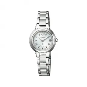 西铁城/Citizen xC 系列 不锈钢，硬涂层 25 MM 太阳能石英 女表 ES9430-54A