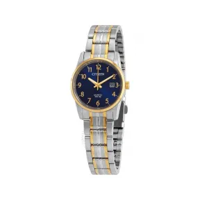 西铁城/Citizen 27 MM 不锈钢 石英机芯 女表 EU6004-56L