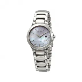 西铁城/Citizen Chandler 30 MM 不锈钢 Eco-Drive 女表 EW2520-56Y