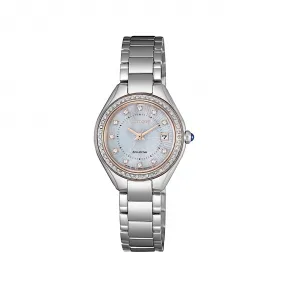 西铁城/Citizen 26 MM 不锈钢 Eco-Drive 女表 EW2556-83Y