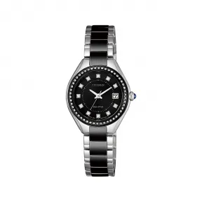 西铁城/Citizen 26 MM 不锈钢 Eco-Drive 女表 EW2558-88E