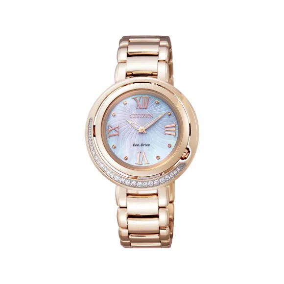 西铁城/Citizen 真钻系列 光动能 女表 EX1122-58D