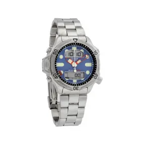 西铁城/Citizen Aqualand Diver Depth Meter Promaster 44 MM 不锈钢 石英机芯 男表 JP1010-51L