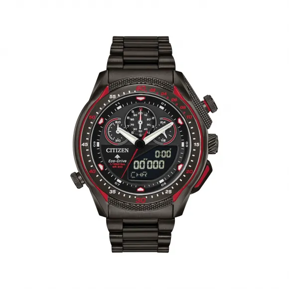 西铁城/Citizen Promaster SST系列 46 MM 灰色不锈钢 太阳能 男表 JW0137-51E