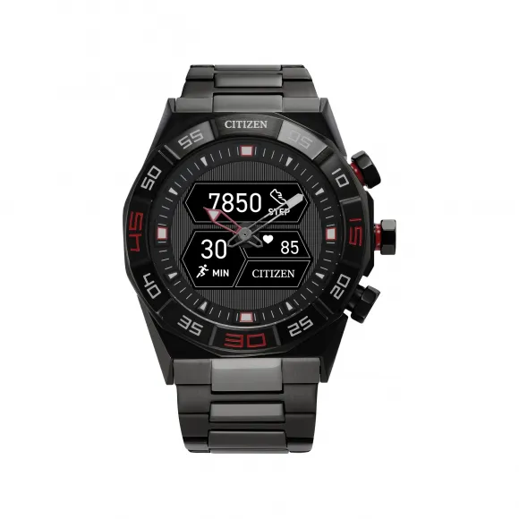 西铁城/Citizen CZ Hybrid 系列 44 MM 不锈钢 石英机芯 男表 JX2005-55E