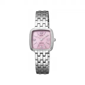 西铁城/Citizen Citizen Reguno 系列 不锈钢 22.7 MM 太阳能石英 女表 KH9-710-91