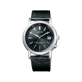 西铁城/Citizen Citizen Reguno 系列 不锈钢 37.5 MM 太阳能石英 男表 KL7-019-50