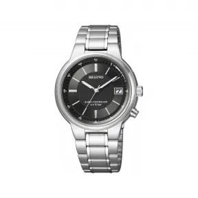 西铁城/Citizen Citizen Reguno 系列 不锈钢 37.5 MM 太阳能石英 男表 KL8-112-51