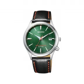 西铁城/Citizen Citizen Reguno 系列 不锈钢 38.5 MM 太阳能石英 男表 KL8-911-40