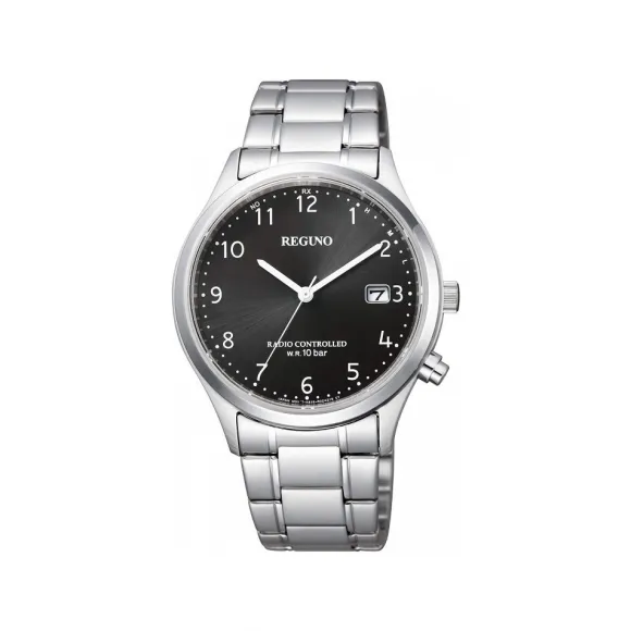 西铁城/Citizen Citizen Reguno 系列 不锈钢 38.5 MM 太阳能石英 男表 KL8-911-51