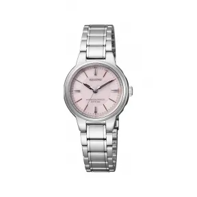 西铁城/Citizen Citizen Reguno 系列 不锈钢 27.3 MM 太阳能石英 女表 KL9-119-93