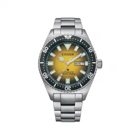 西铁城/Citizen Promaster Marine 41 MM 不锈钢 自动机械机芯 男表 NY0120-52X