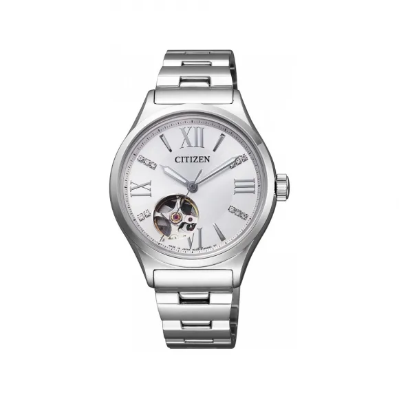 西铁城/Citizen Citizen 系列 不锈钢 34 MM 自动机械机芯 女表 PC1000-56A