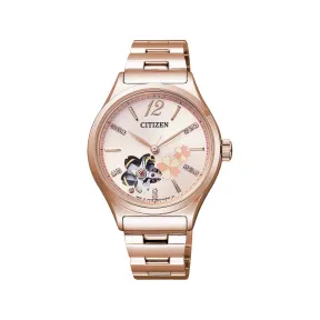 西铁城/Citizen 商务休闲系列 自动机械 女表 PC1003-66X