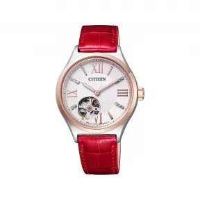 西铁城/Citizen Citizen 系列 不锈钢镀金 34 MM 自动机械机芯 女表 PC1004-04A