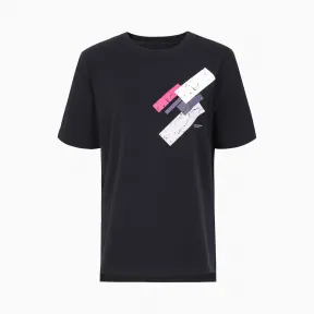 Calvin Klein 女装 男友版印花短袖T恤 4Wt0K132-休闲运动系列