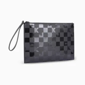 Calvin Klein 男装Logo简约拉链手拿包 Hp1457K9500-配件系列