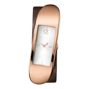 卡尔文·克莱恩/Calvin Klein   不锈钢 石英机芯 女表 K3C236G6