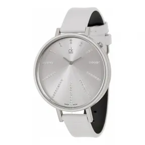 卡尔文·克莱恩/Calvin Klein   不锈钢 石英机芯 女表 K3E231LW