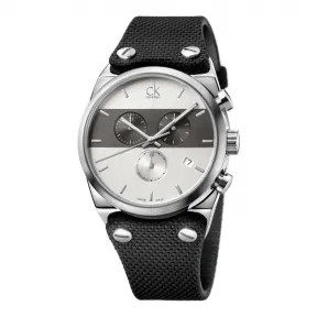 卡尔文·克莱恩/Calvin Klein   不锈钢 石英机芯 男表 K4B371B6