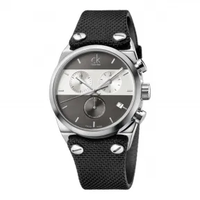 卡尔文·克莱恩/Calvin Klein  Eager 不锈钢 石英机芯  K4B381B3