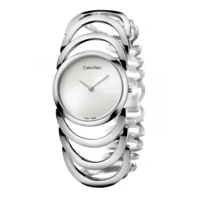 卡尔文·克莱恩/Calvin Klein   不锈钢 石英机芯 女表 K4G23126